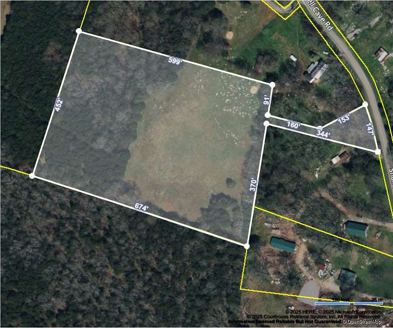 7.3 Acres of Residential Land for Sale in Rockvale, Tennessee