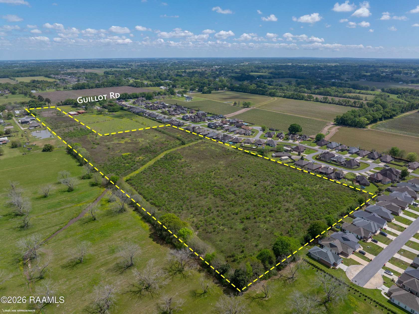24.3 Acres of Land for Sale in Youngsville, Louisiana