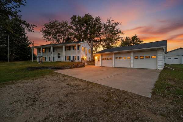 6.9 Acres of Land with Home for Sale in Leslie, Michigan