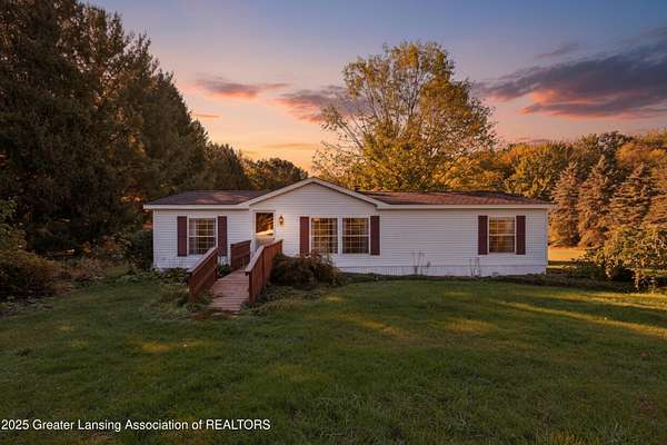 3.44 Acres of Residential Land with Home for Sale in Eaton Rapids, Michigan