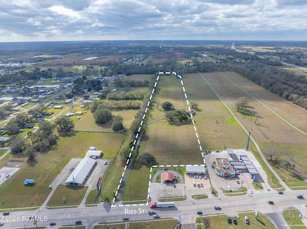 18.9 Acres of Commercial Land for Sale in Breaux Bridge, Louisiana