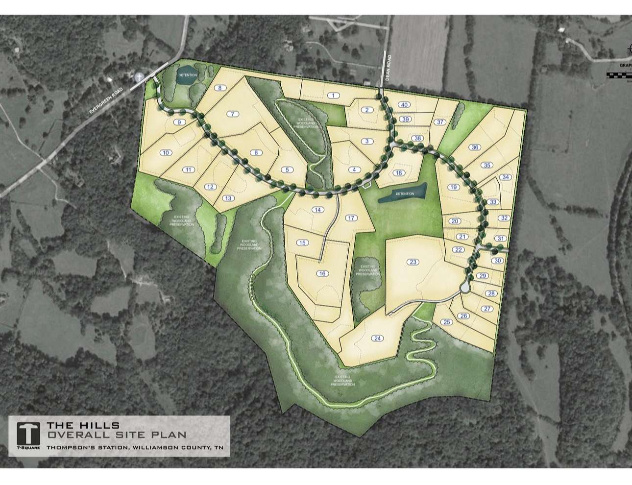 3 Acres of Residential Land for Sale in Thompson's Station, Tennessee