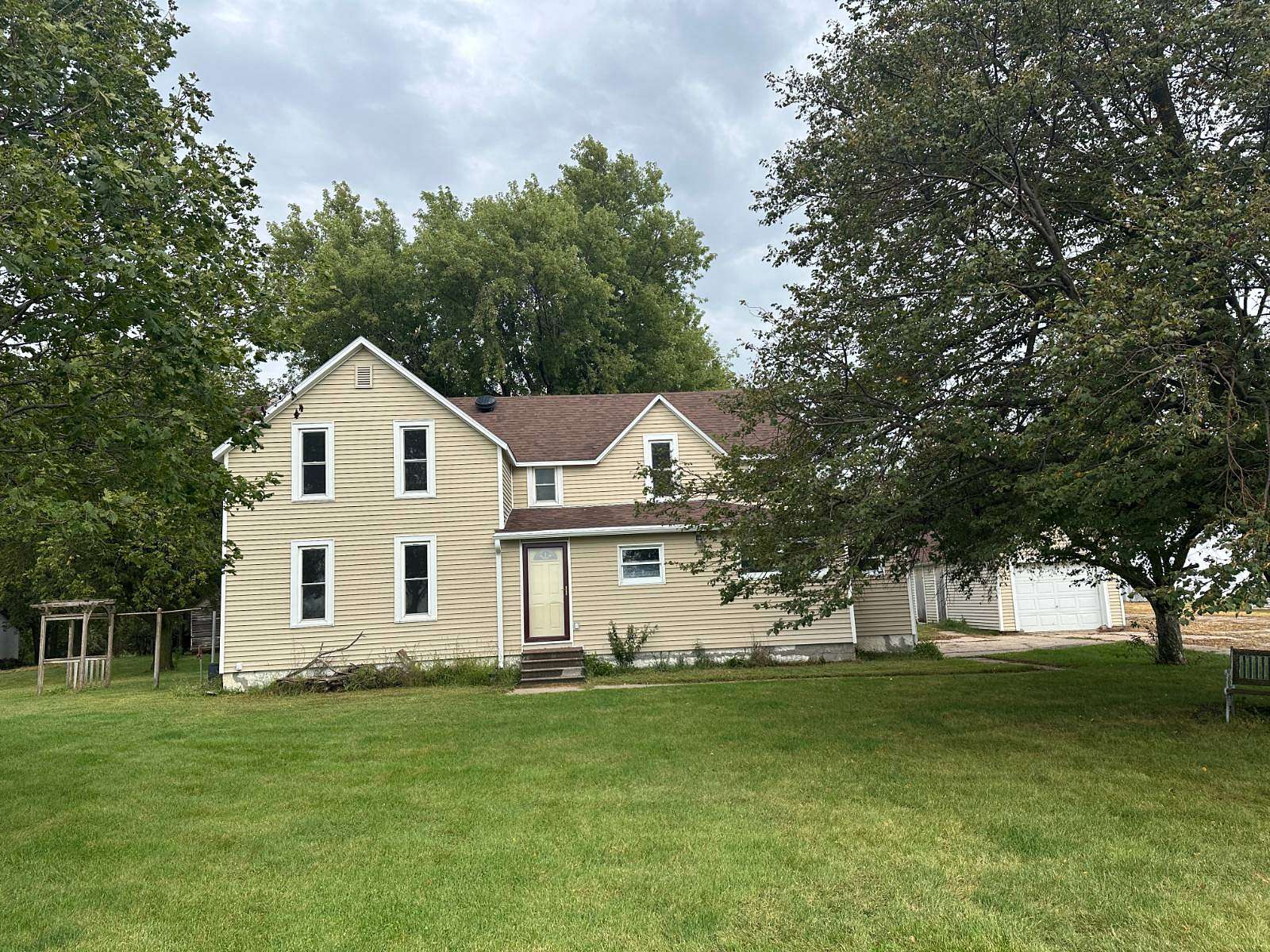 4.1 Acres of Land with Home for Sale in Rogers, Nebraska