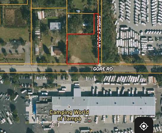 0.58 Acres of Commercial Land for Sale in Dover, Florida
