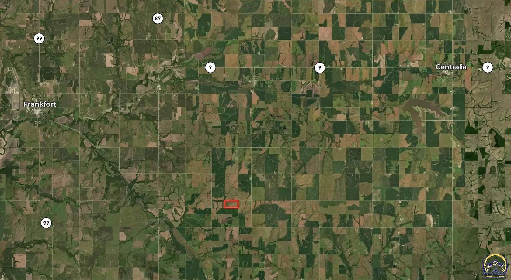 80.2 Acres of Agricultural Land for Sale in Frankfort, Kansas