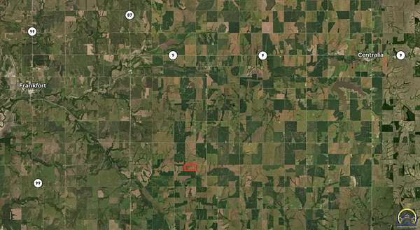 80.2 Acres of Agricultural Land for Sale in Frankfort, Kansas