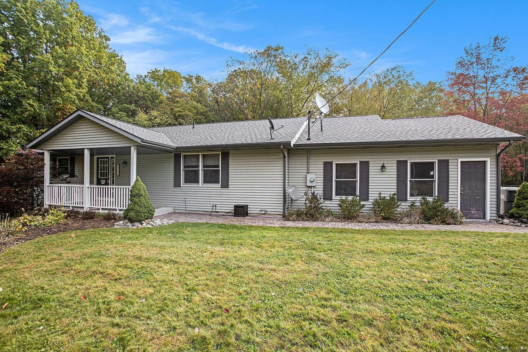 10 Acres of Residential Land with Home for Sale in Otsego, Michigan