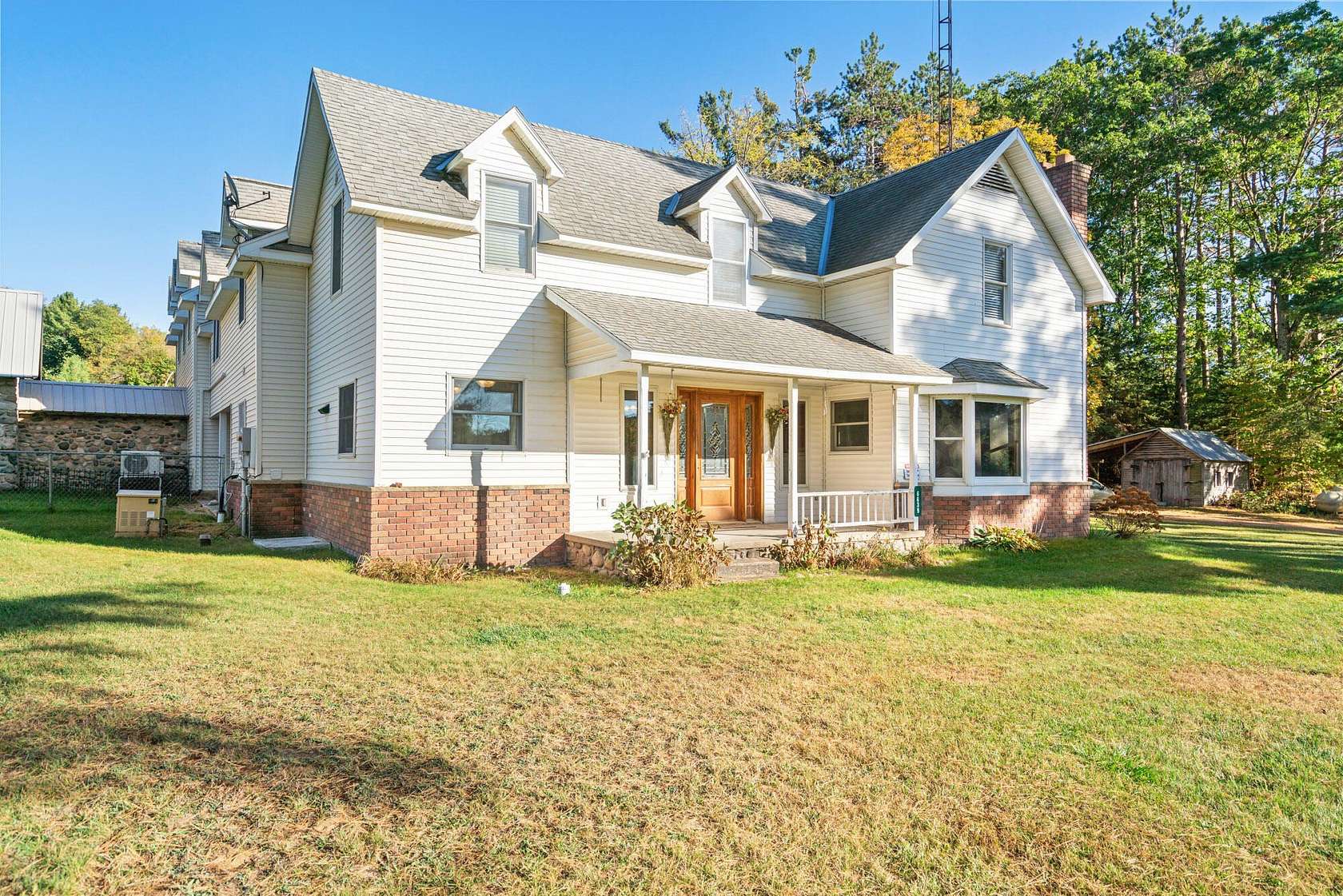 52 Acres of Land with Home for Sale in Alanson, Michigan