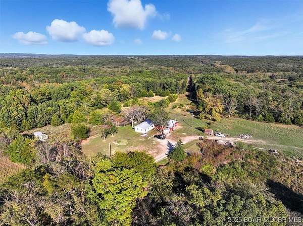 40 Acres of Land with Home for Sale in Eldon, Missouri