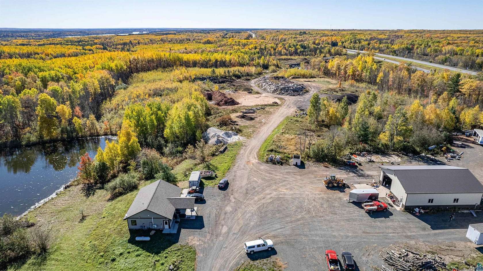 36 Acres of Land with Home for Sale in Solon Springs, Wisconsin