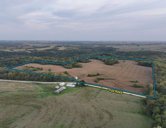 67 Acres of Recreational Land & Farm for Sale in Fayette, Iowa