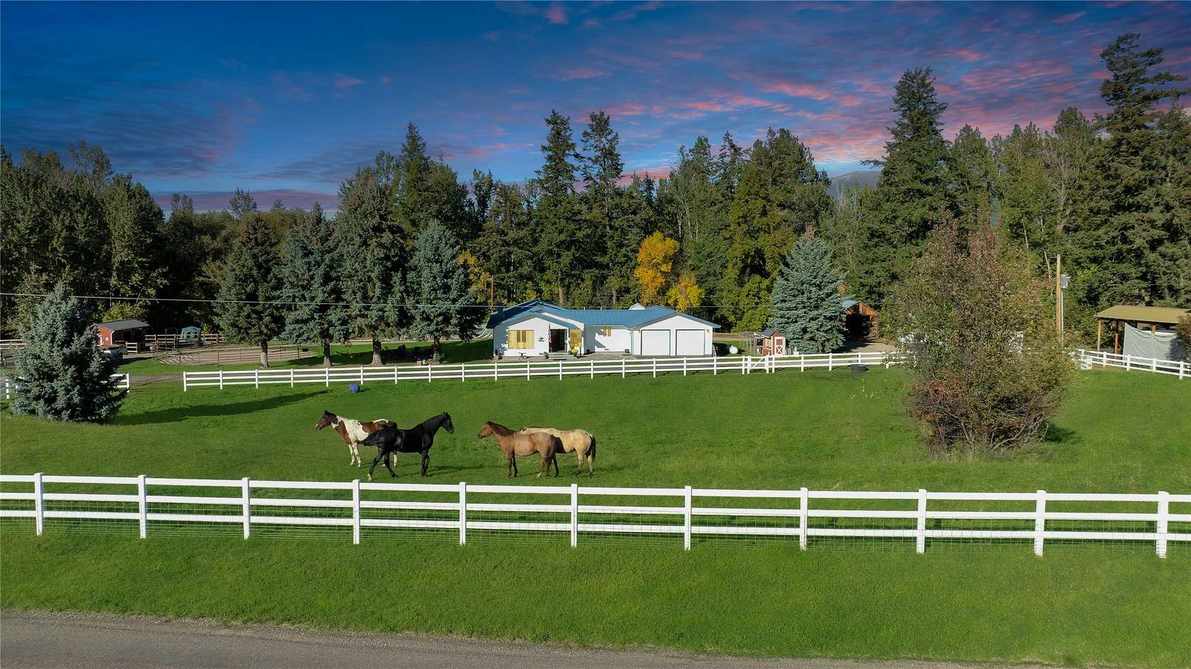 5.24 Acres of Land with Home for Sale in St. Ignatius, Montana