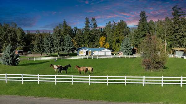 5.24 Acres of Land with Home for Sale in St. Ignatius, Montana