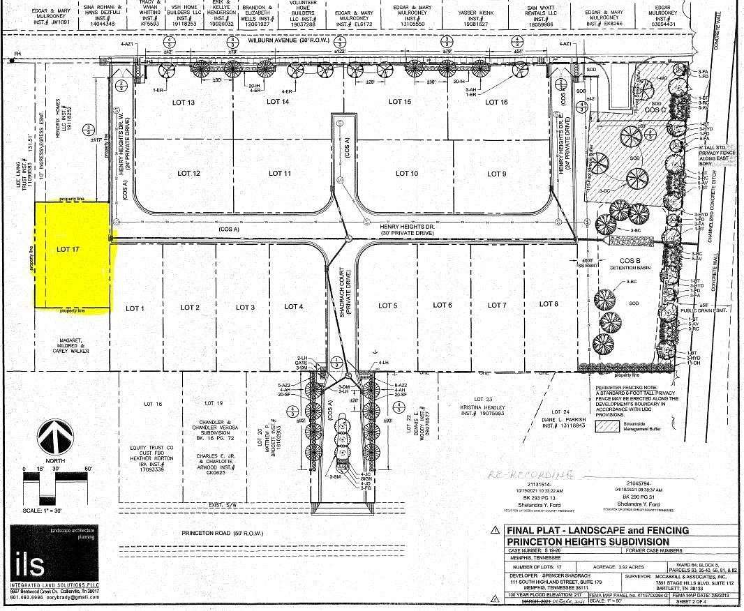 0.16 Acres of Residential Land for Sale in Memphis, Tennessee