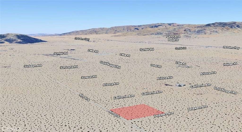 2.14 Acres of Residential Land for Sale in Joshua Tree, California
