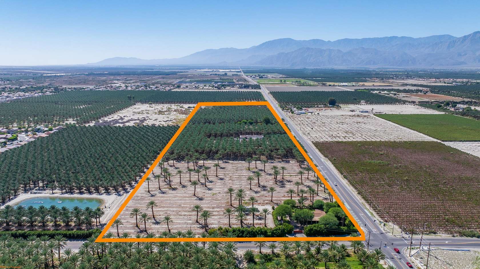 35.6 Acres of Land with Home for Sale in Coachella, California