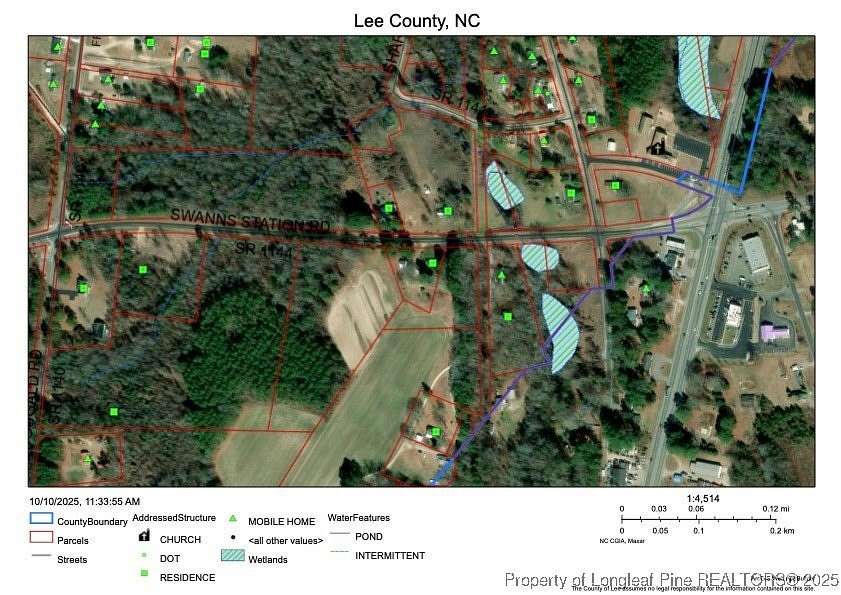 15 Acres of Land for Sale in Sanford, North Carolina