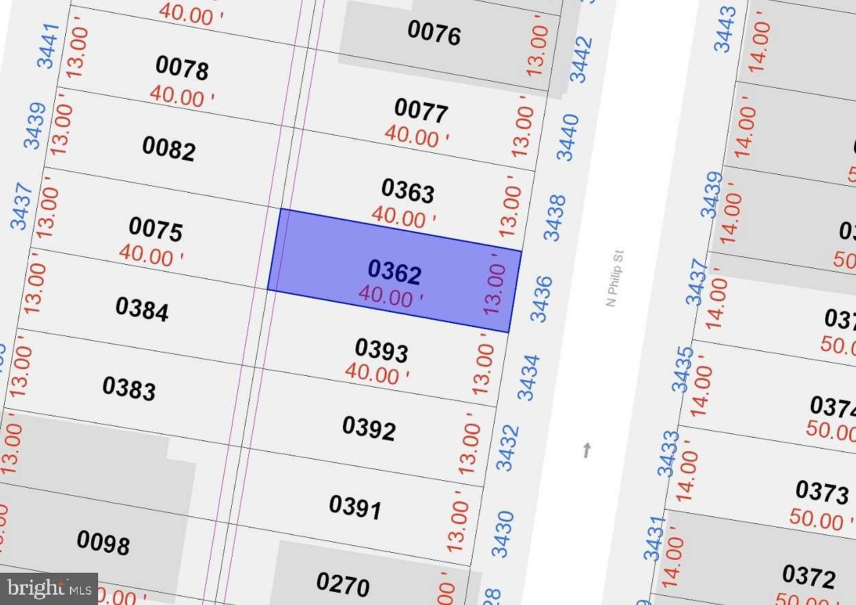 0.01 Acres of Land for Sale in Philadelphia, Pennsylvania