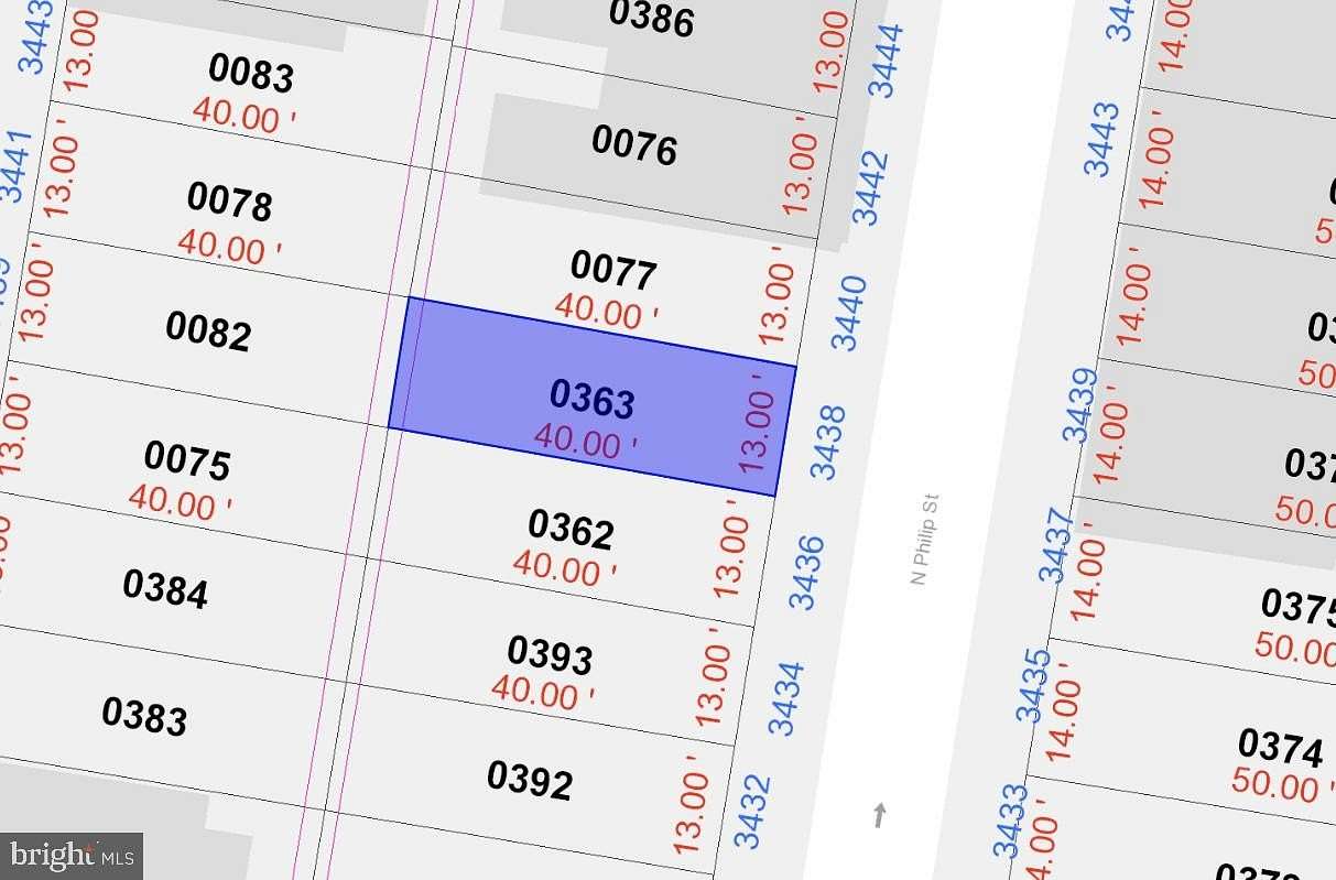 0.01 Acres of Land for Sale in Philadelphia, Pennsylvania