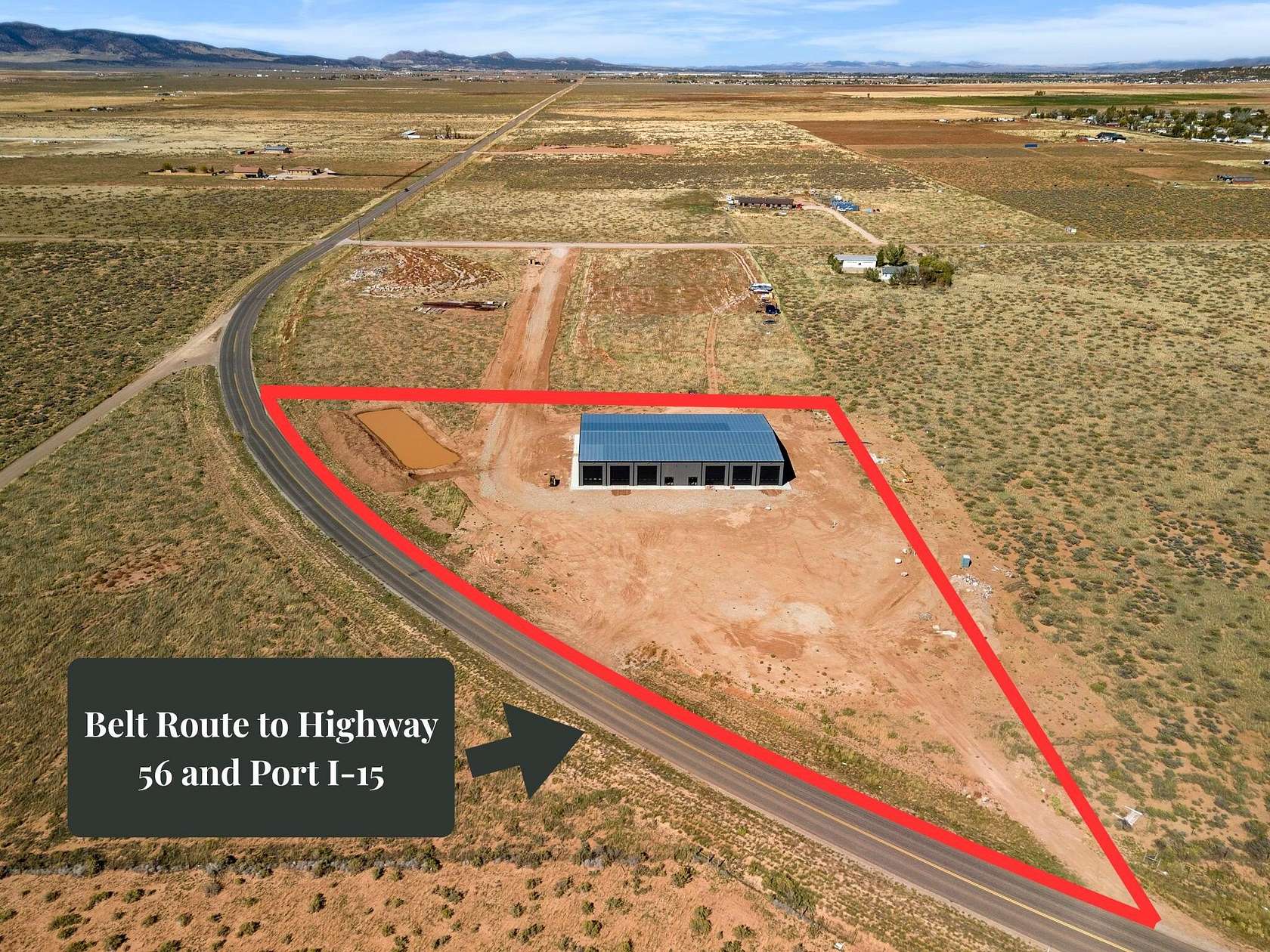 5 Acres of Improved Commercial Land for Sale in Cedar City, Utah