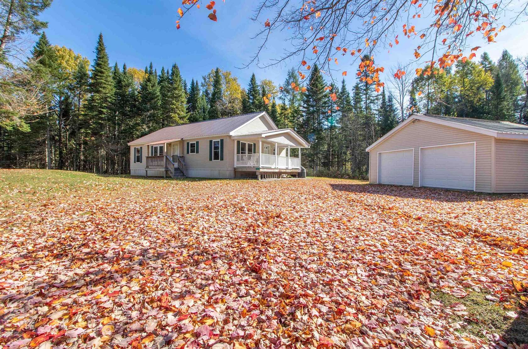 10 Acres of Residential Land with Home for Sale in Norton, Vermont