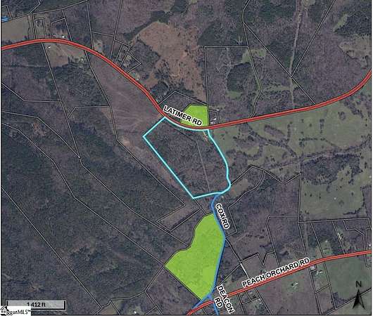 51 Acres of Recreational Land for Sale in Calhoun Falls, South Carolina