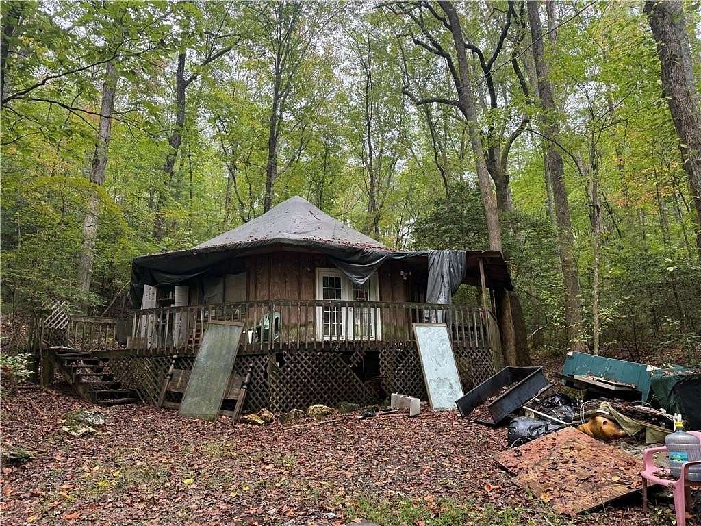 10.4 Acres of Land with Home for Sale in Ellijay, Georgia