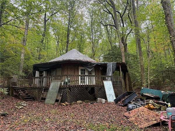 10.4 Acres of Land with Home for Sale in Ellijay, Georgia