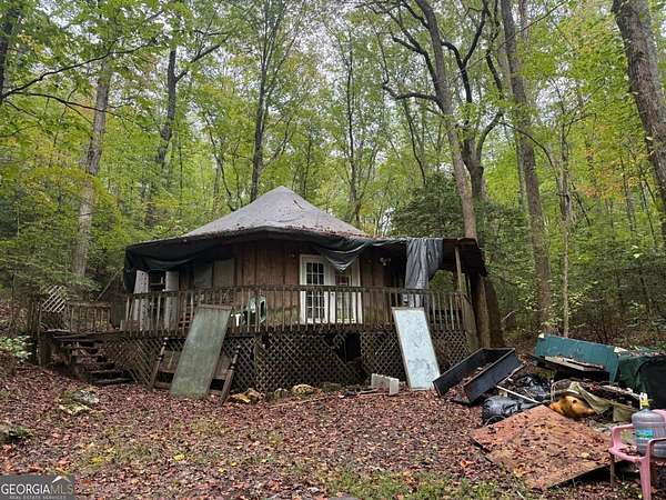 10.4 Acres of Land with Home for Sale in Ellijay, Georgia