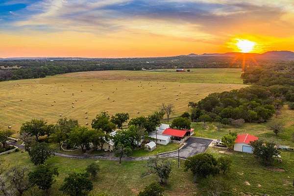 10.2 Acres of Land with Home for Sale in Comfort, Texas