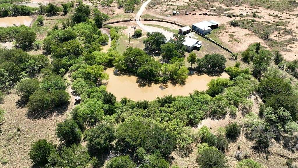 262 Acres of Recreational Land with Home for Sale in Santa Anna, Texas