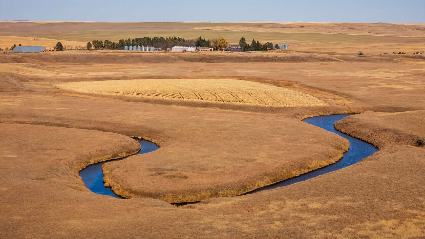 1,088 Acres of Recreational Land & Farm for Sale in Reeder, North Dakota