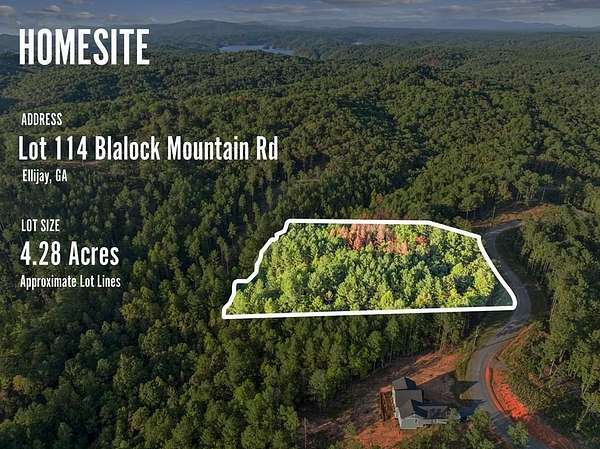 4.28 Acres of Residential Land for Sale in Talking Rock, Georgia