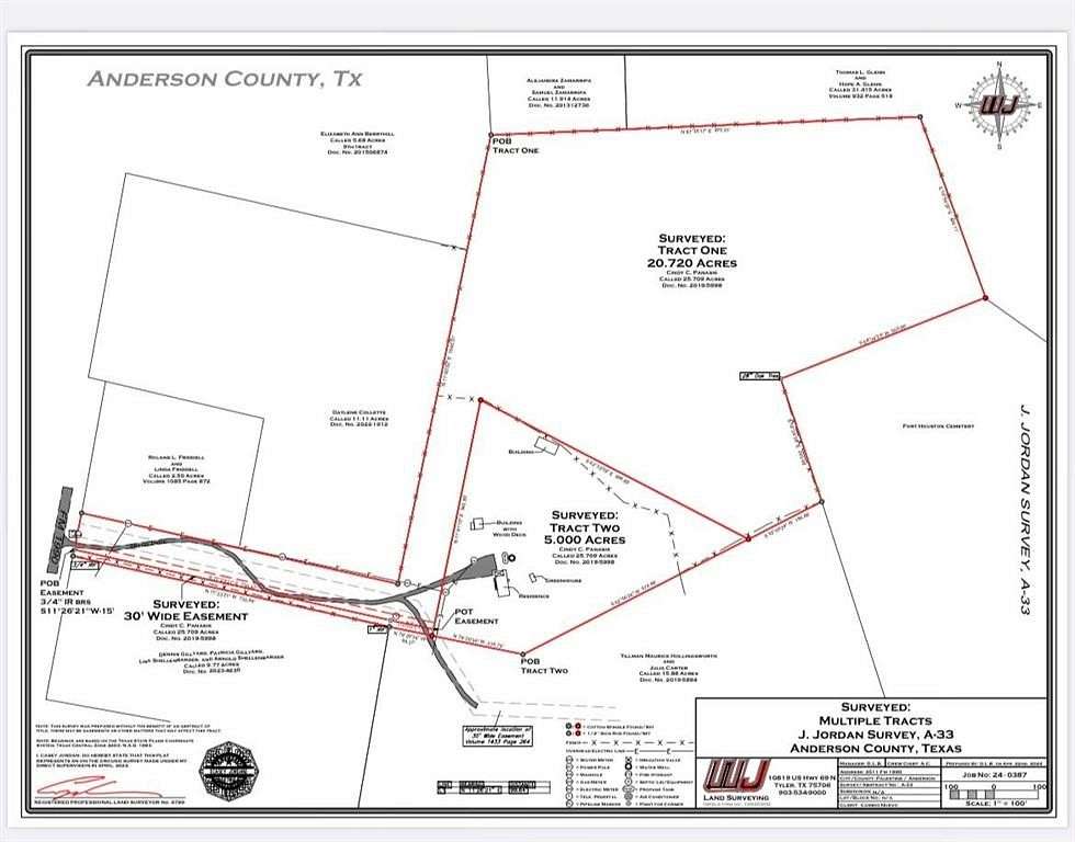 20.7 Acres of Recreational Land for Sale in Palestine, Texas