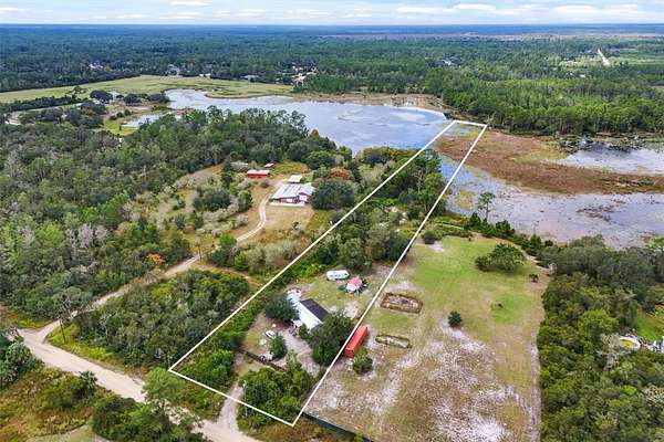 3 Acres of Residential Land with Home for Sale in DeLand, Florida