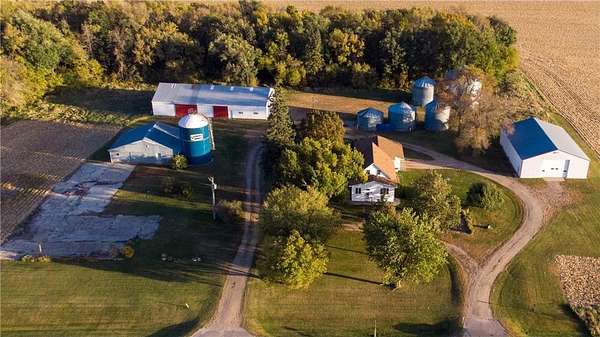 10 Acres of Land with Home for Sale in Atwater, Minnesota