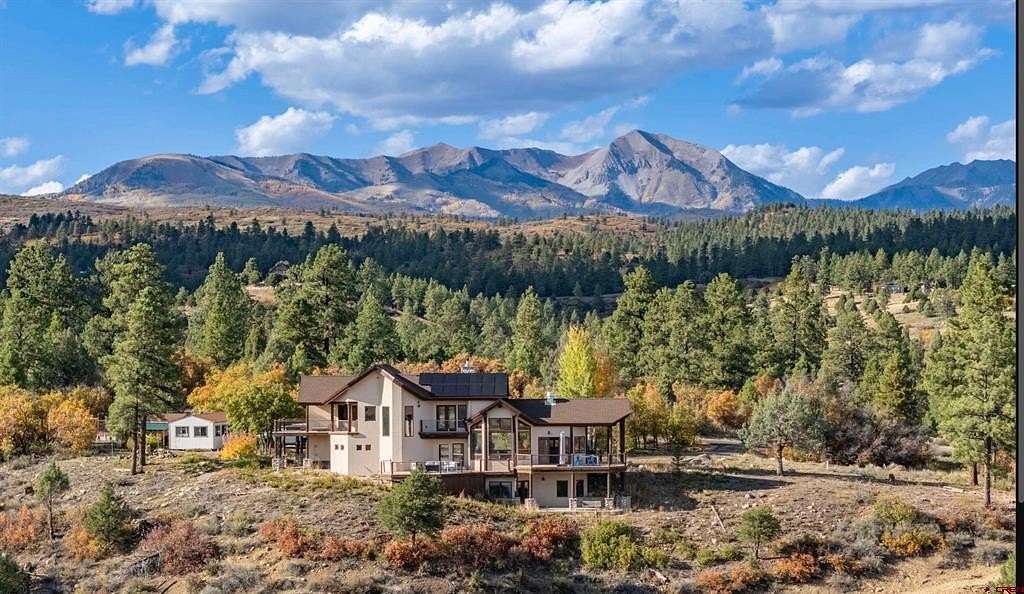 36.9 Acres of Recreational Land with Home for Sale in Durango, Colorado