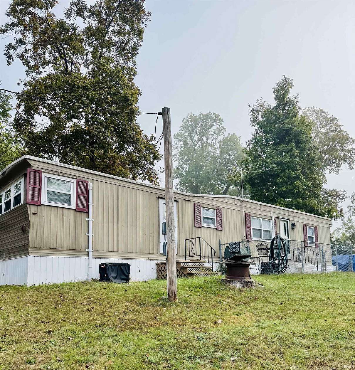 9.8 Acres of Residential Land with Home for Sale in North Webster, Indiana