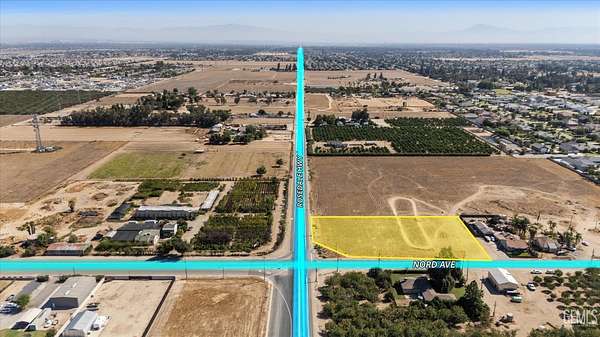 1.44 Acres of Commercial Land for Sale in Bakersfield, California