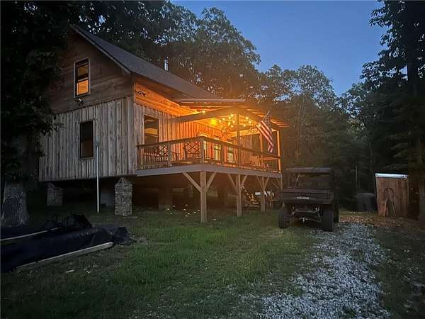 80 Acres of Recreational Land with Home for Sale in Kingston, Arkansas