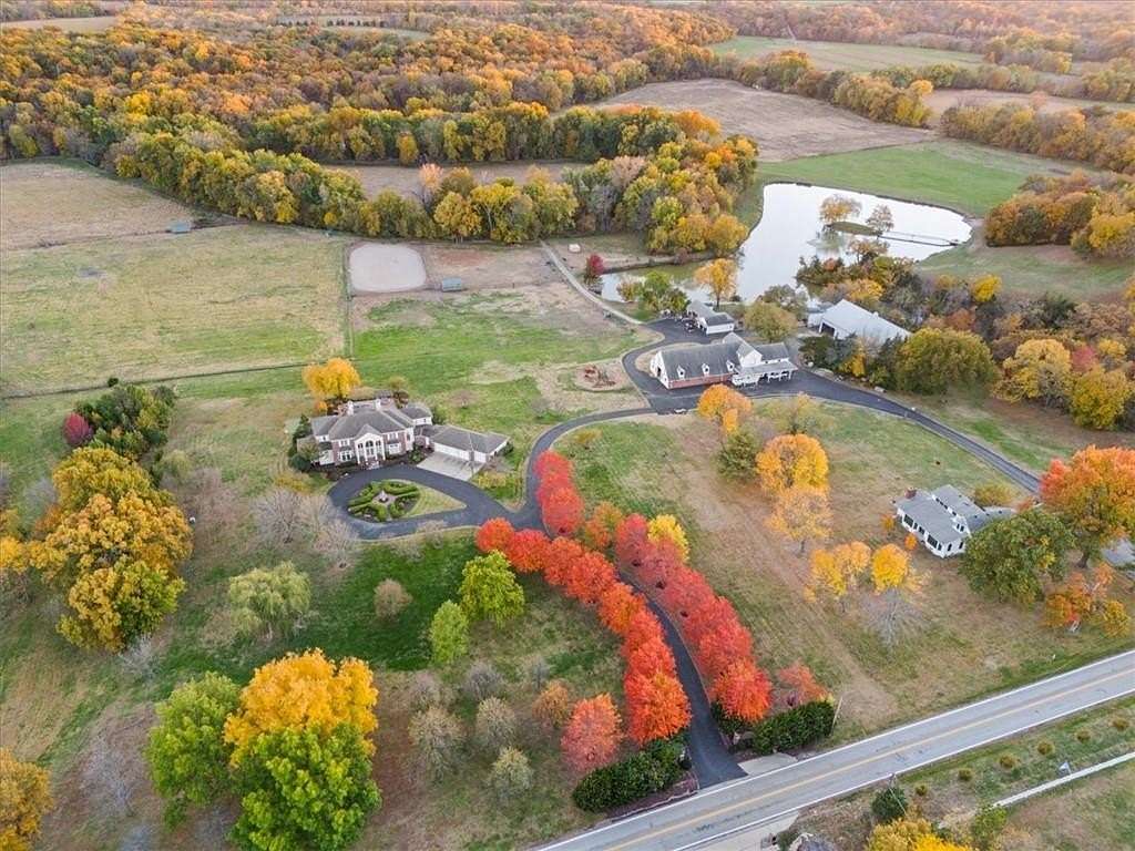 40 Acres of Agricultural Land with Home for Sale in Stilwell, Kansas