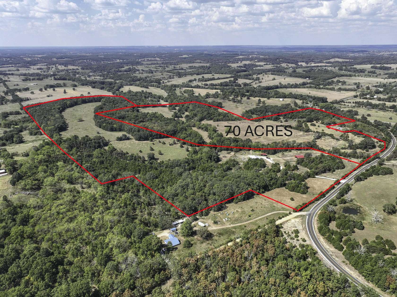70 Acres of Land for Sale in Ava, Missouri