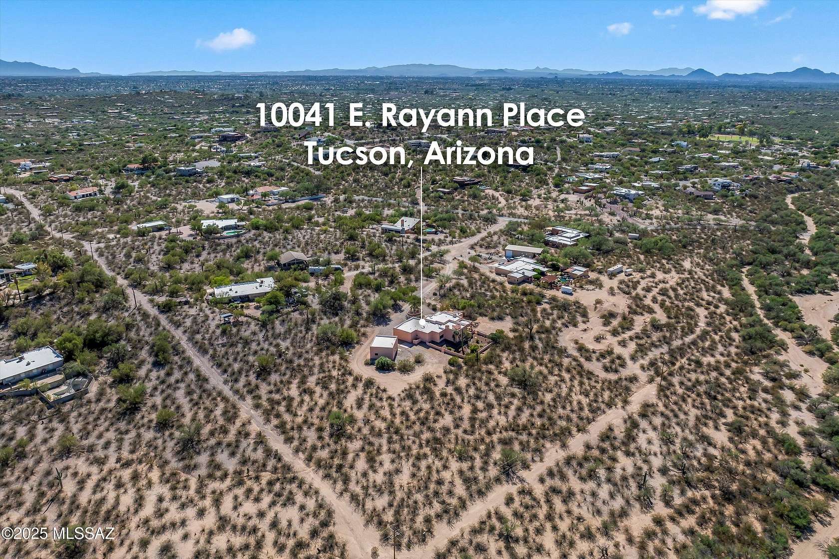 3.7 Acres of Land with Home for Sale in Tucson, Arizona