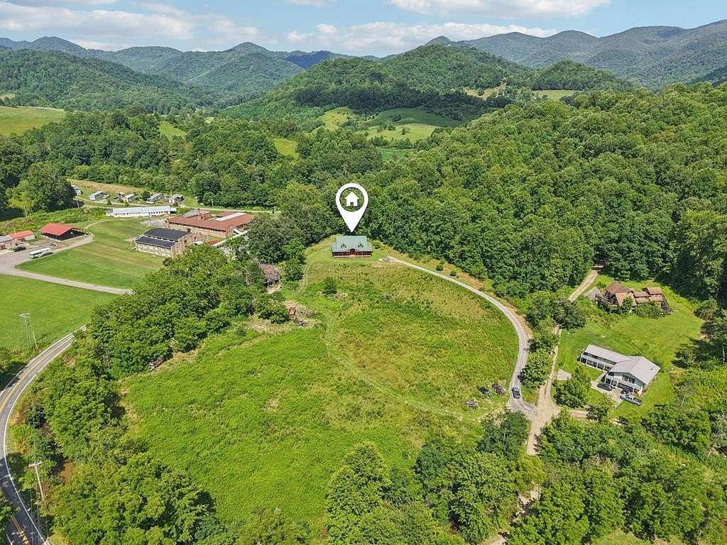 7.55 Acres of Residential Land with Home for Sale in Clyde, North Carolina