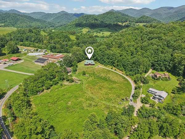 7.55 Acres of Residential Land with Home for Sale in Clyde, North Carolina