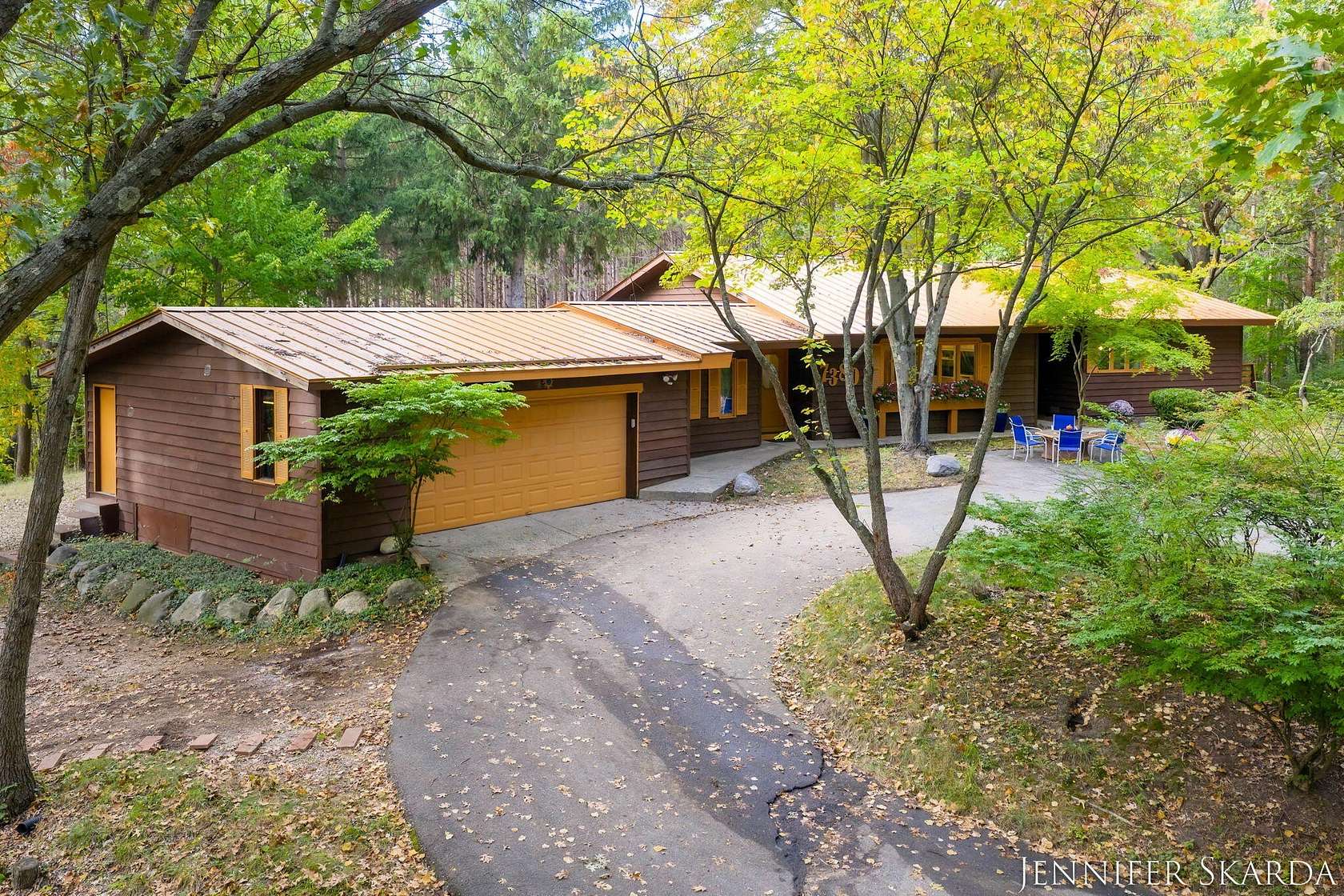 3 Acres of Residential Land with Home for Sale in Ada, Michigan