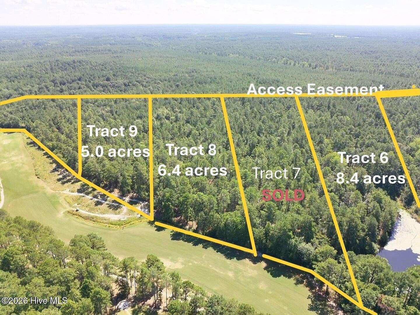 6.45 Acres of Land for Sale in Wagram, North Carolina