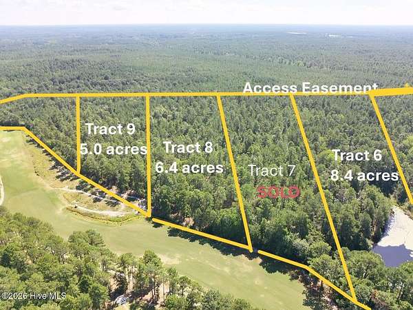 6.45 Acres of Land for Sale in Wagram, North Carolina