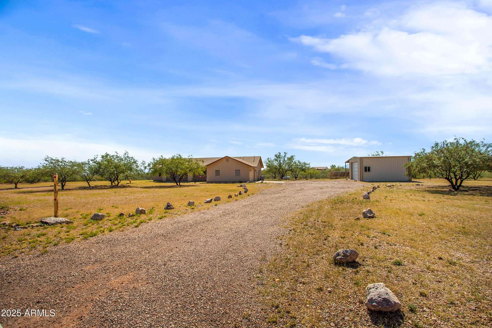 4 Acres of Residential Land with Home for Sale in Huachuca City, Arizona