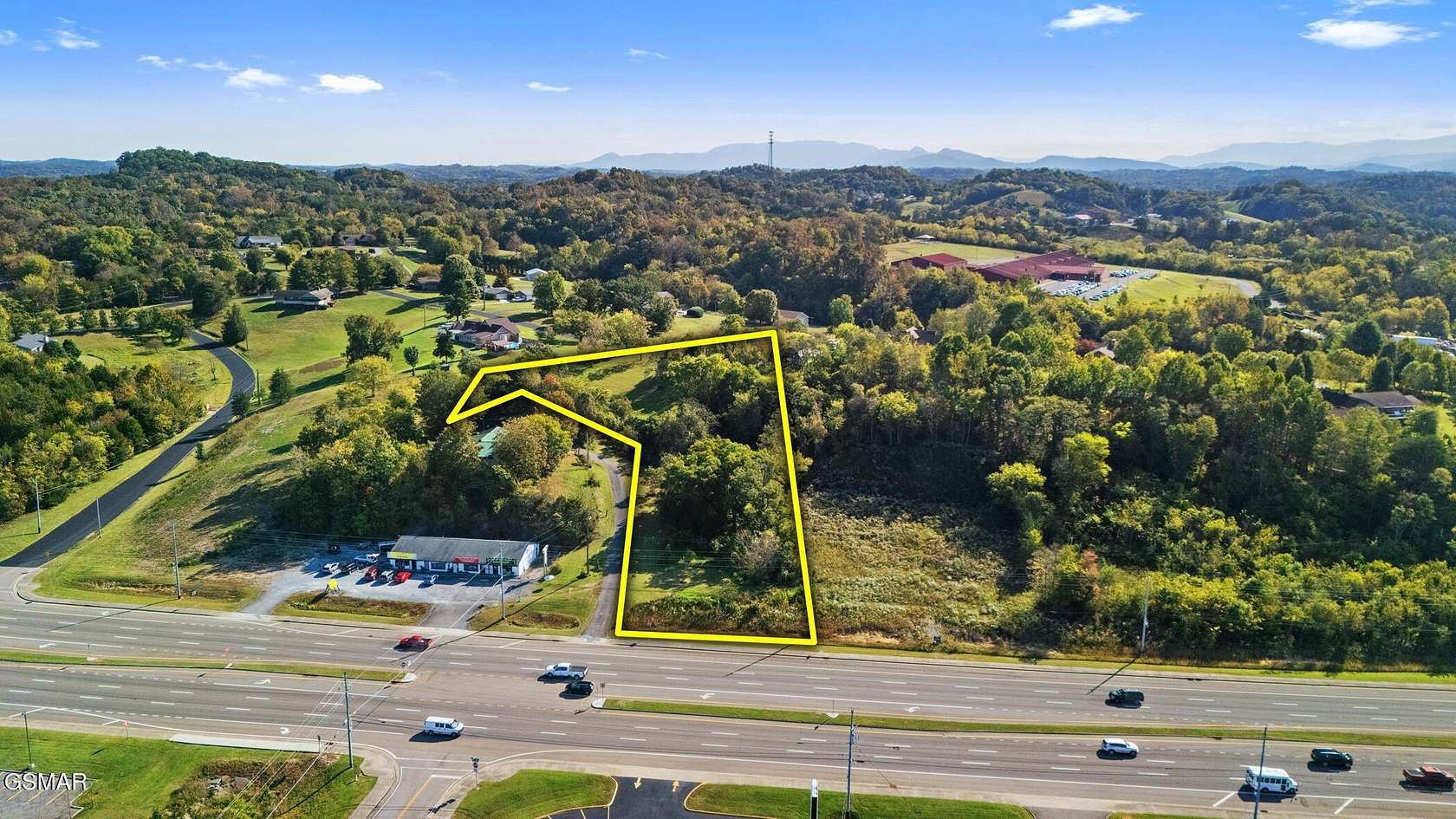 1.48 Acres of Commercial Land for Sale in Sevierville, Tennessee